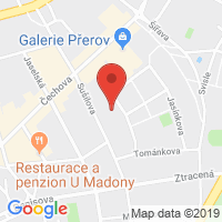 Google map: Interbrigadistů 806/2, 750 02 Přerov